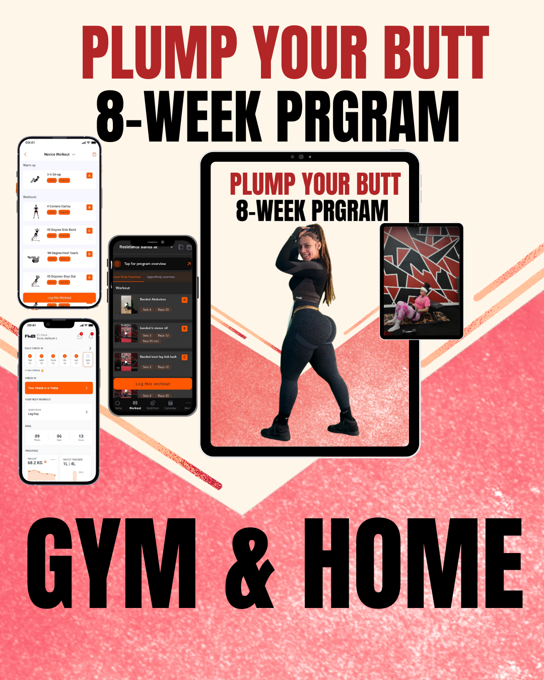 Plump Your Butt – 8 Week Program
