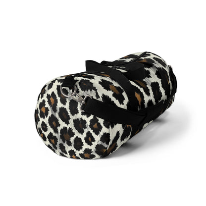 Leopard Print Duffel Bag