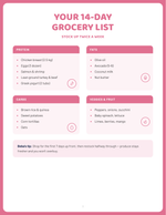 14-Day Shred Meal Plan preview 2