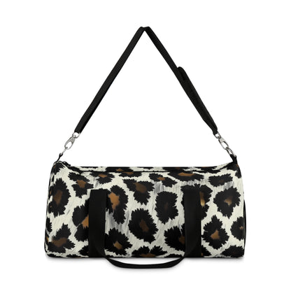 Leopard Print Duffel Bag