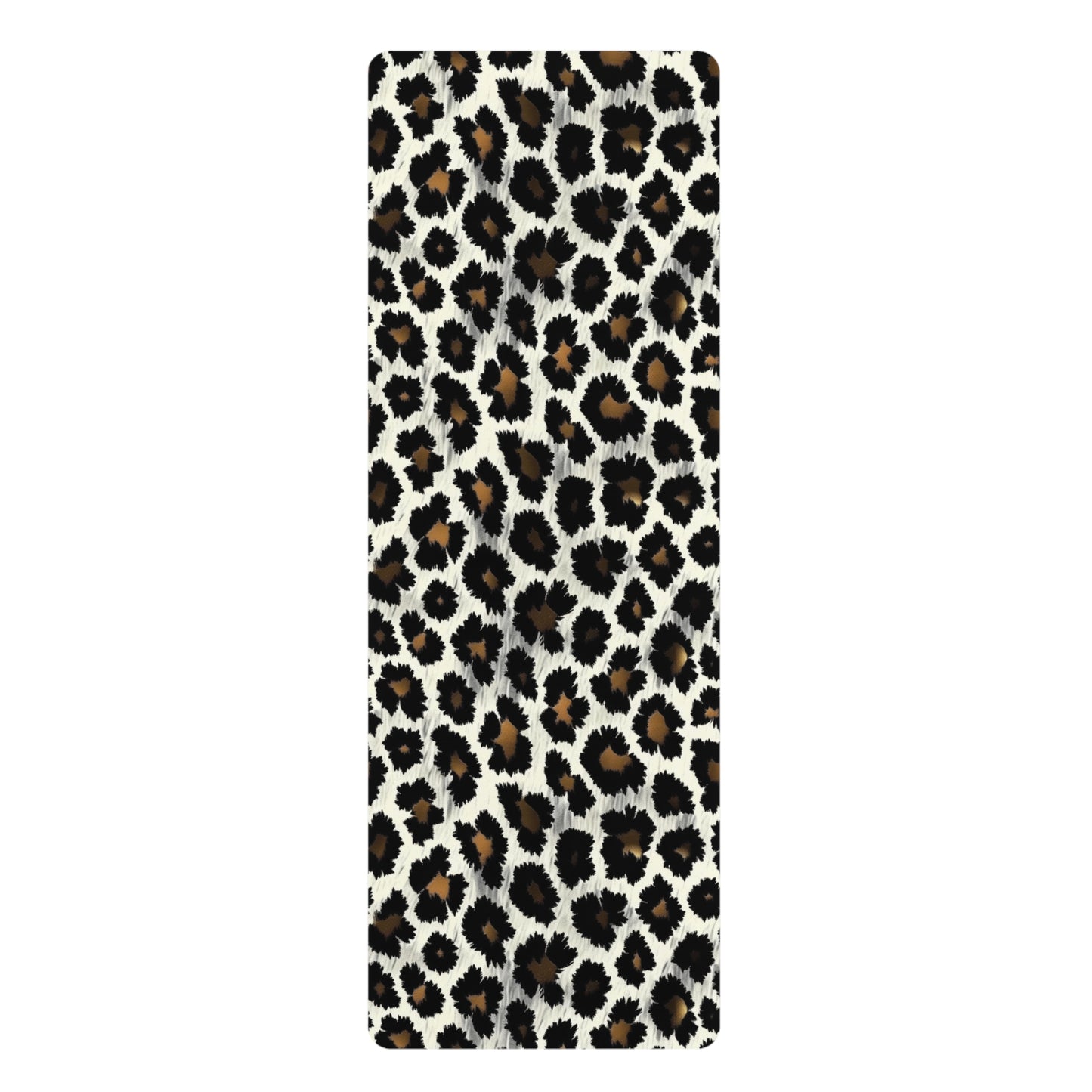Leopard Print Rubber Yoga Mat