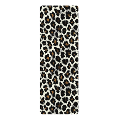 Leopard Print Rubber Yoga Mat