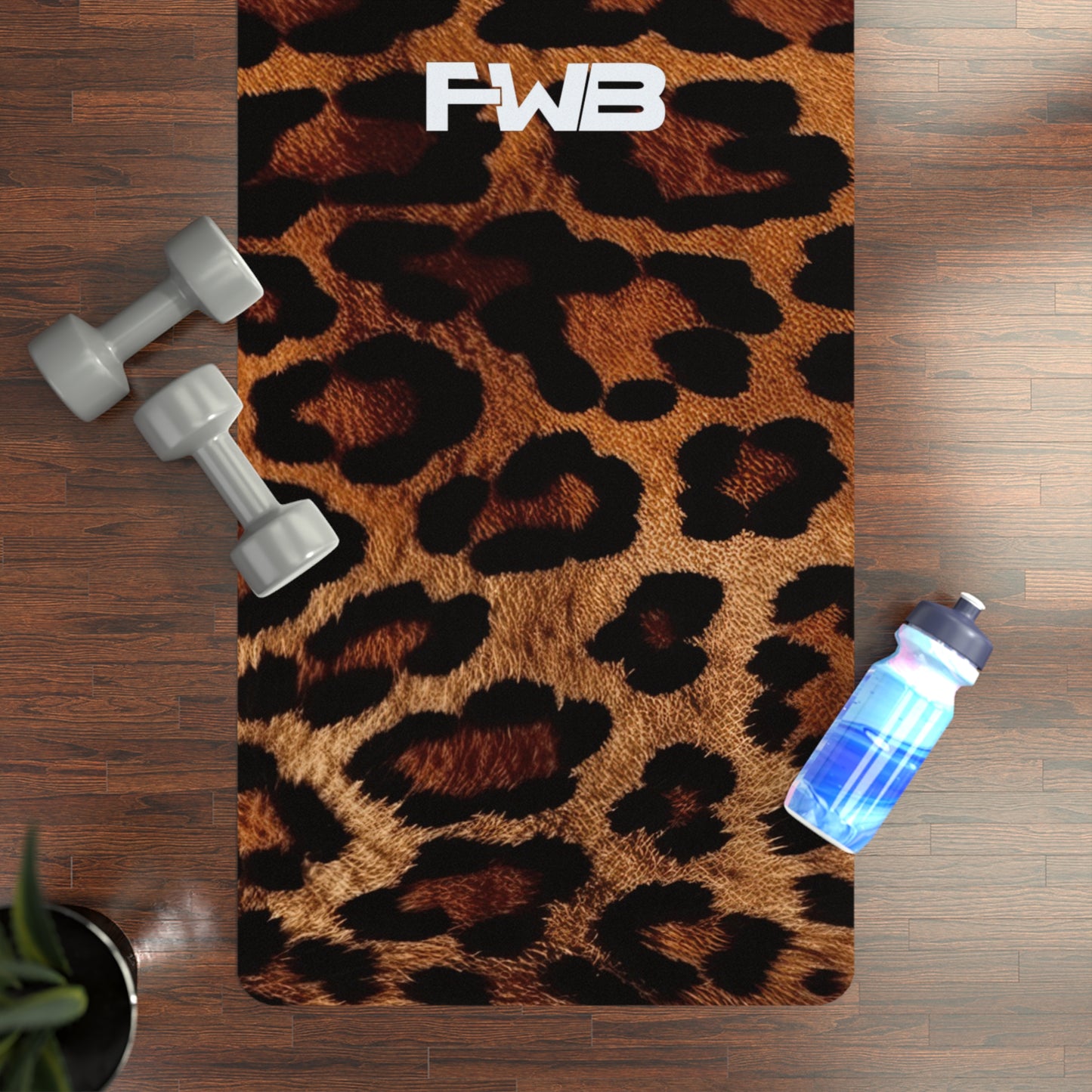 Leopard FWB Yoga Mat
