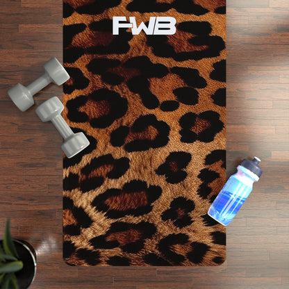 Leopard FWB Yoga Mat