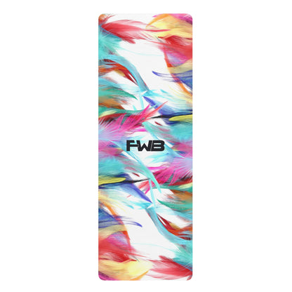 Feathers Yoga Mat