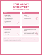 Snatched — 7-Day Meal Plan preview 2